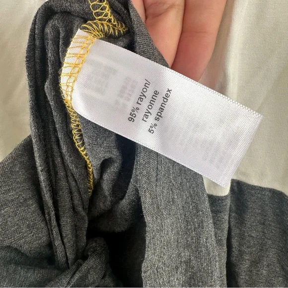 NWT Maurices Mustard, White, and Black Colorblock Tee Size XSmall - Picture 7 of 7